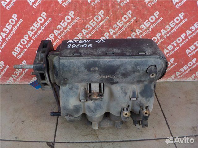 Впускной коллектор Hyundai Accent 2 G4EC-G 2008