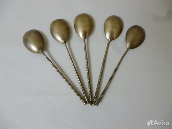 Чайные ложки мельхиор