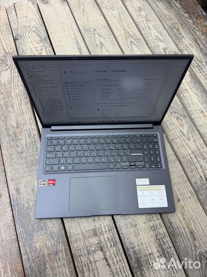 Новый ноутбук Asus Vivobook 16X Ryzen 5/16/512 SSD