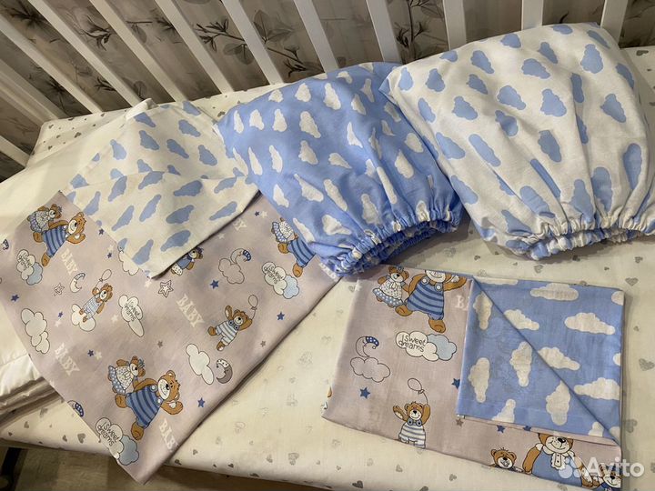 Детское постельное белье новое