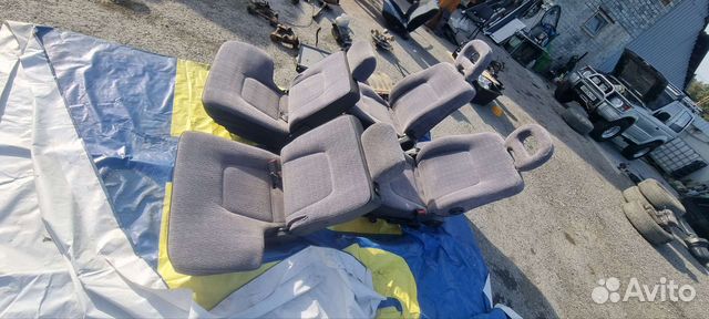 Комплект сидений паджеро 2 3х дверный