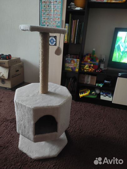 Домик когтеточка новый