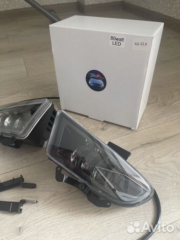 Led туманки hyundai accent 80watt