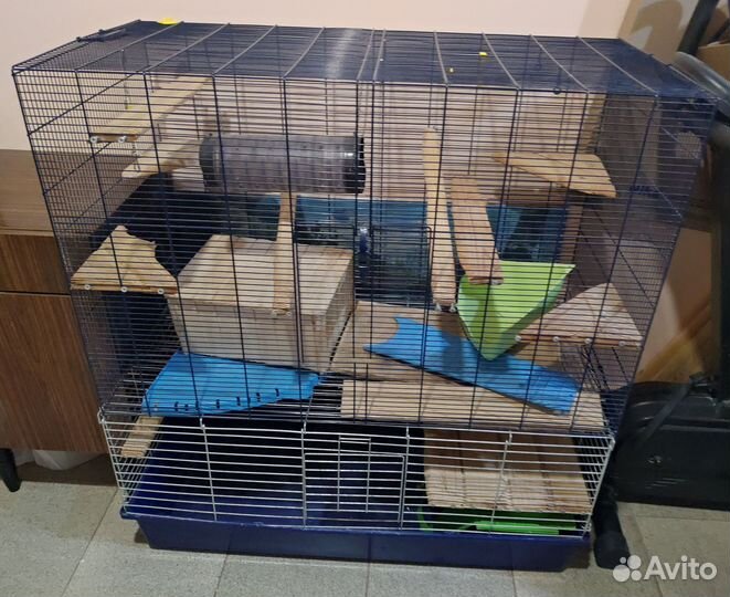 Клетка для шиншилл и средних грызунов