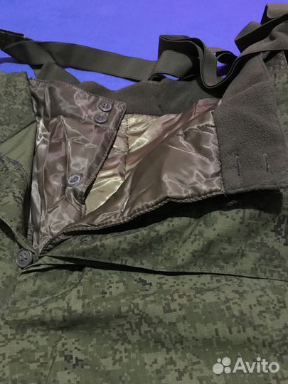 Камуфляж брюки с утеплителем размер 60/4