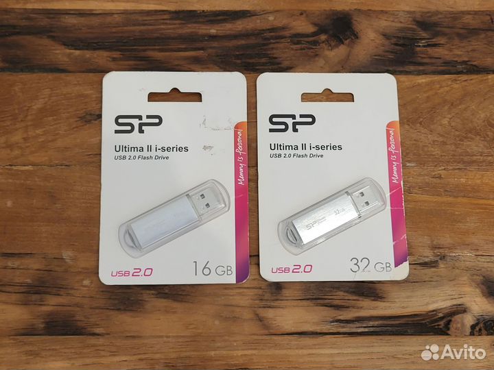 USB флешка Silicon Power Ultima 2 16GB, 32GB
