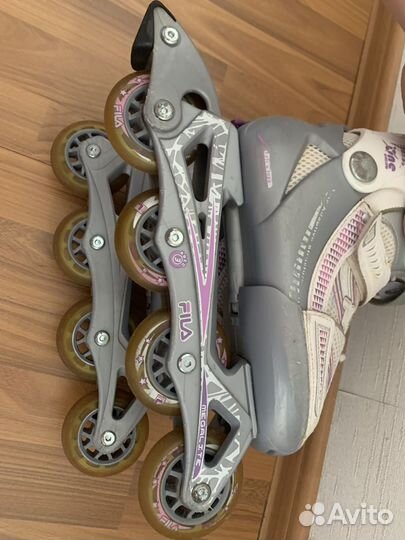 Роликовые коньки детские раздвижные fila