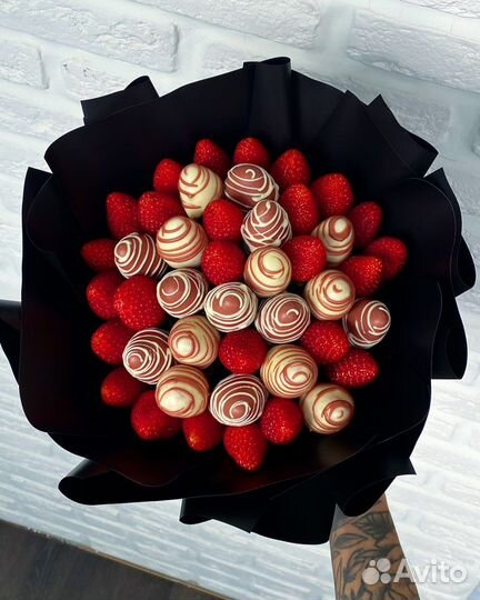 Клубника в шоколаде / Сладкий букет