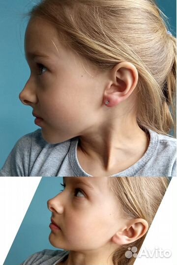 Серьги + прокол ушей