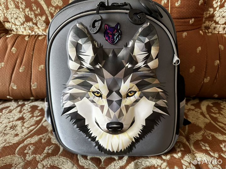 Ранец школьный рюкзак фирменный Grizzly