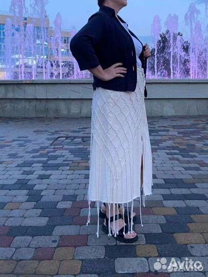 Шаль - накидка, сетка