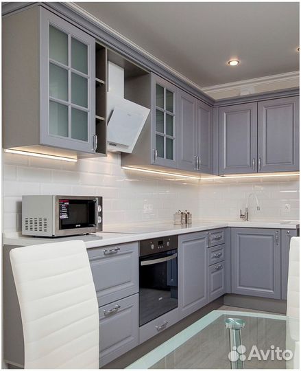 Кухонный гарнитур на заказ. Стильные решения