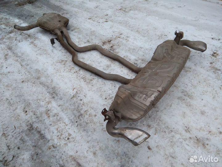 Выхлопная система VW Touareg V10,5.0л TDi