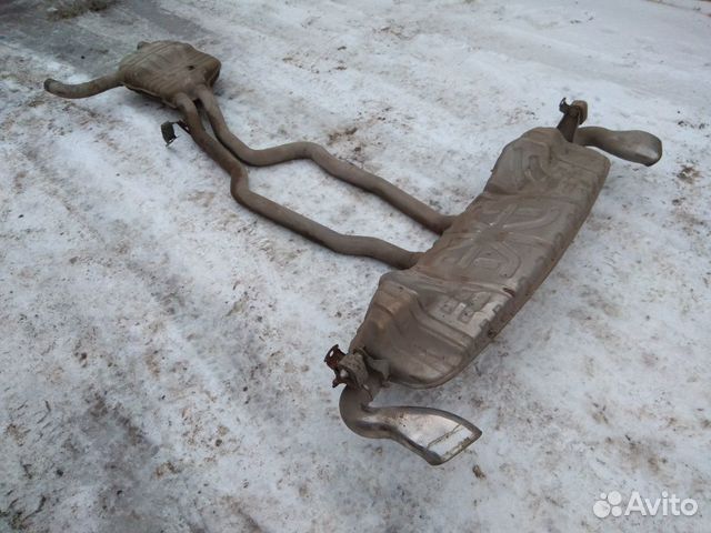 Выхлопная система VW Touareg V10,5.0л TDi