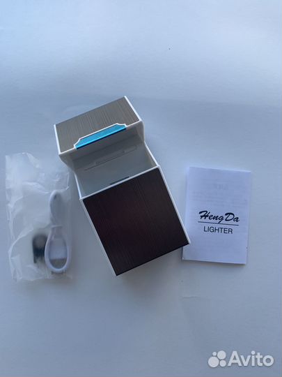 Портсигар с USB зажигалкой