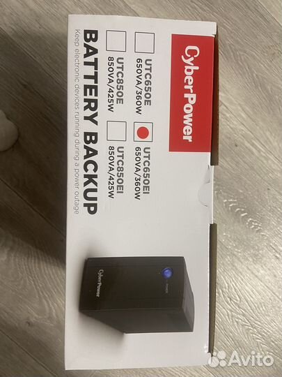 Ибп cyberpower UTC650EI