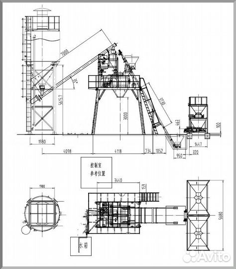 Бетонный завод HZS 35