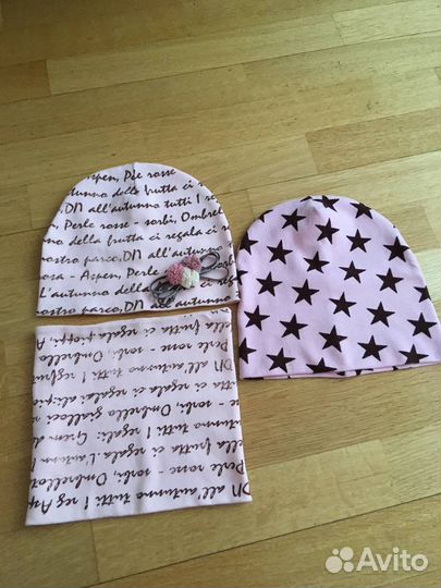 Шапка и снуд для девочки