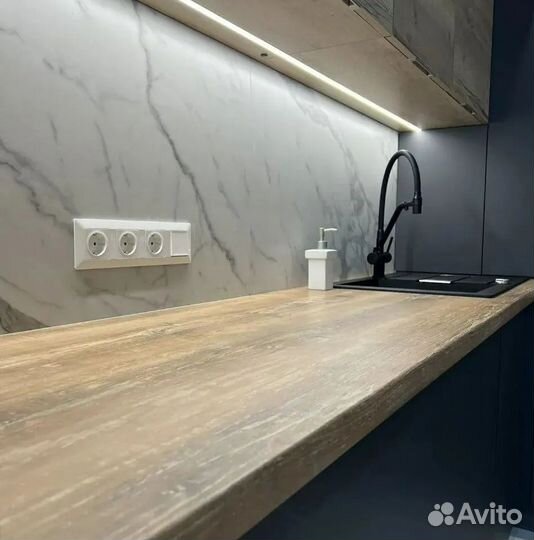 Кухонный гарнитур на заказ. Гapaнития дo 10 лeт