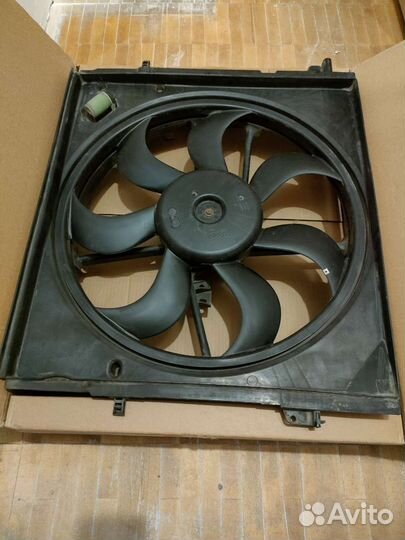 Вентилятор охлаждения Nissan Qashqai J11 оригинал