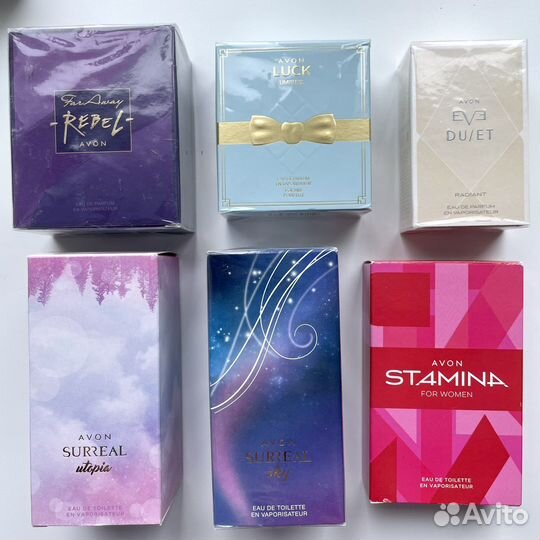 Парфюмерия эйвон раритеты