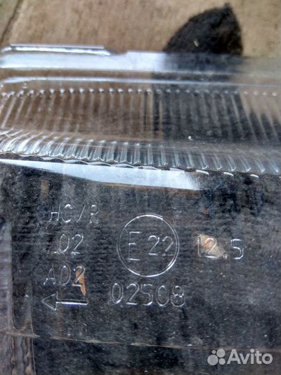 Стекло фары ваз 2115 правая