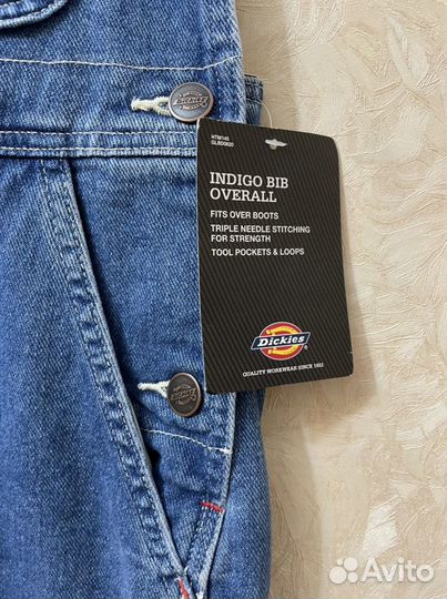 Комбинезон Джинсовый Dickies Оригинал