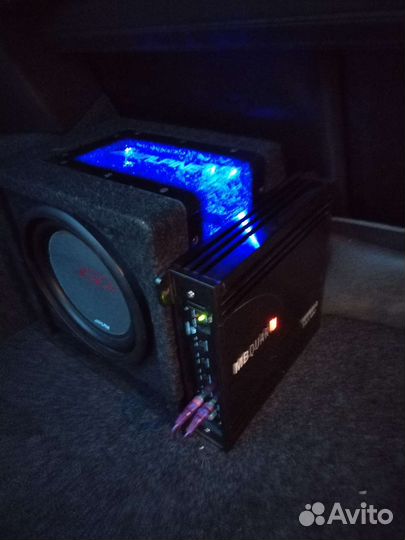 Сабвуфер alpine и усилитель mb quart