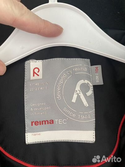 Куртка парка Reima 104 демисезон зима