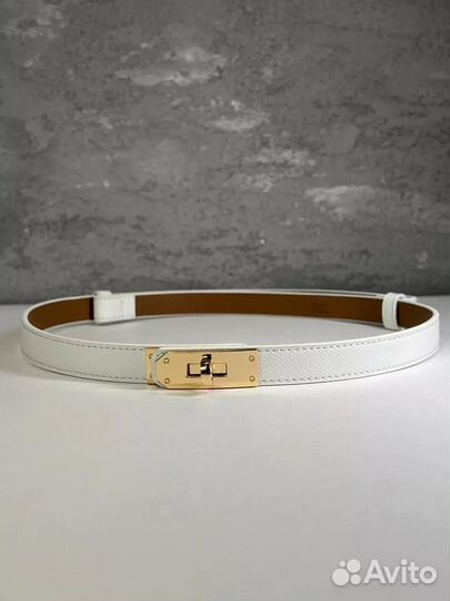 Ремень женский hermes натуральная кожа люкс