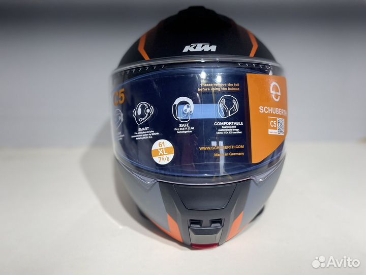 Шлем Schuberth C5 pro KTM
