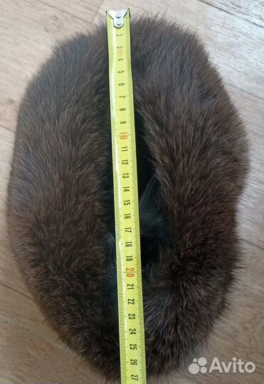 Шапка меховая песец р. 56 3(XL)