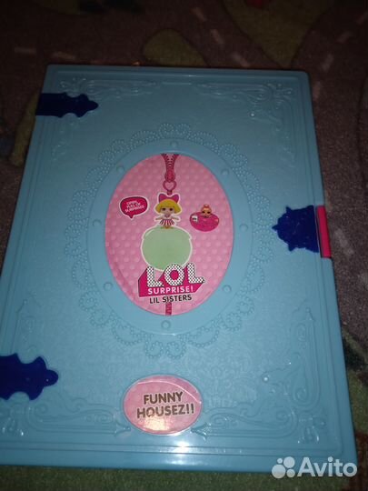 Кукольный домик чемоданчик складной Lol