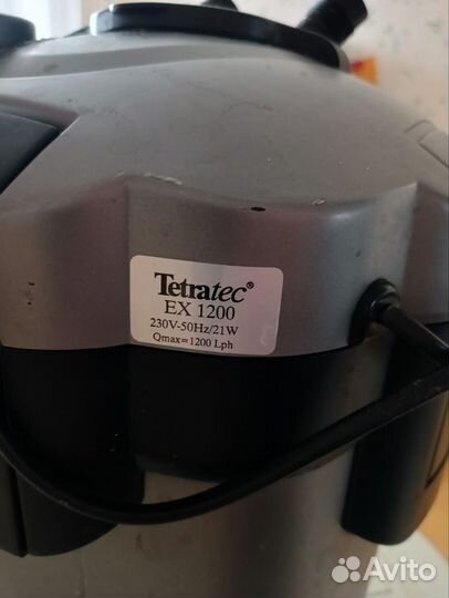 Аквариум и внешний фильтр Тетра 1200