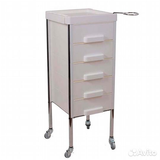 Тележка парикмахерская флориана белая