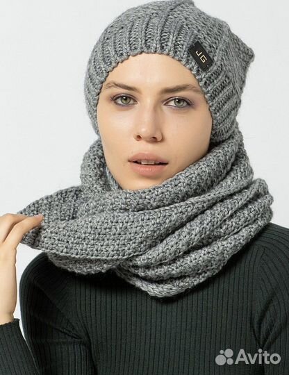 Шапка бини и снуд