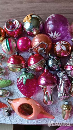 Елочные игрушки СССР