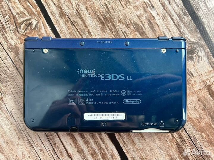 New nintendo 3ds xl прошитая+новый корпус