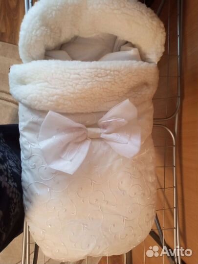 Конверт на выписку для девочки от 50 см