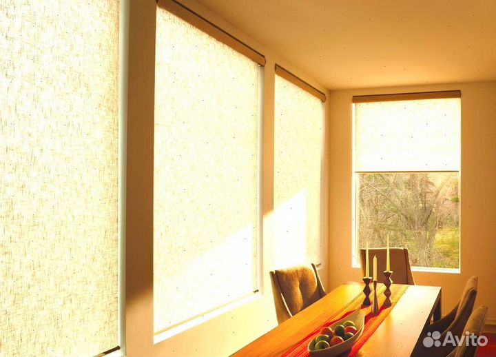 Рулонные шторы. Сейчас на все ткани -68%