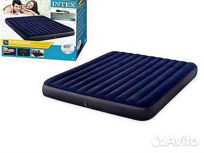 Матрас надувной 183*203*25 см intex
