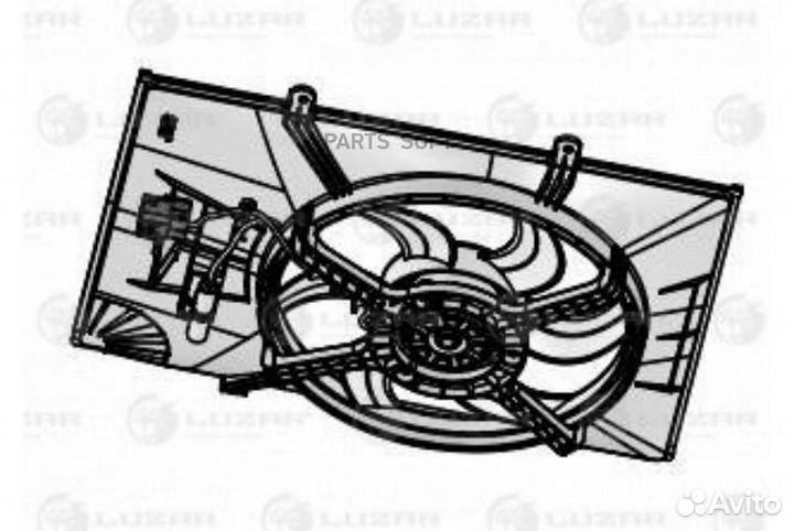 Вентилятор двигателя Great Wall Hover H5 (10) 2.0D