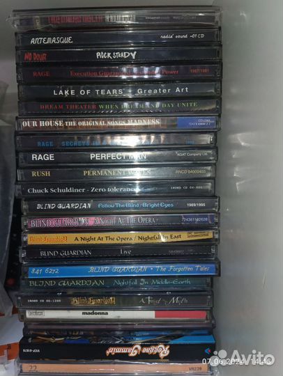 Диски рок и heavy metal