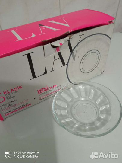 Кружки, блюдца новые