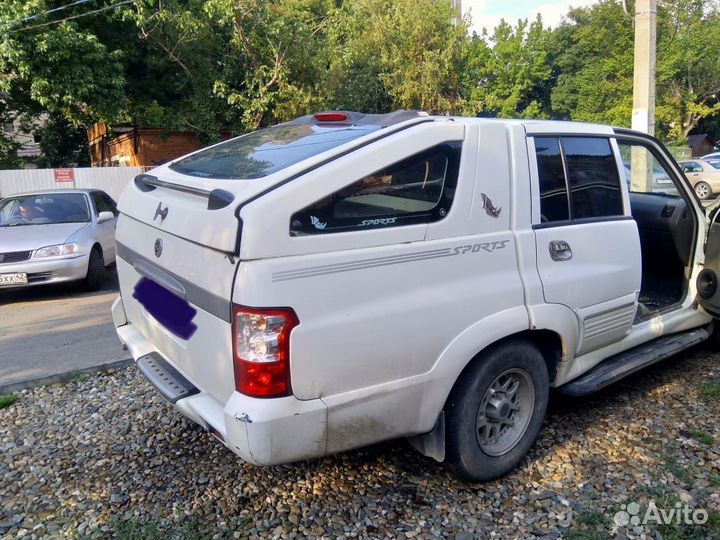 Крышка багажника на Ssangyong Musso Sport