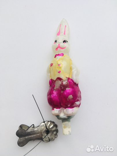 Ёлочные игрушки времен СССР