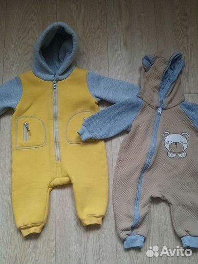 Одежда пакетом на мальчика 6-9 месяцев
