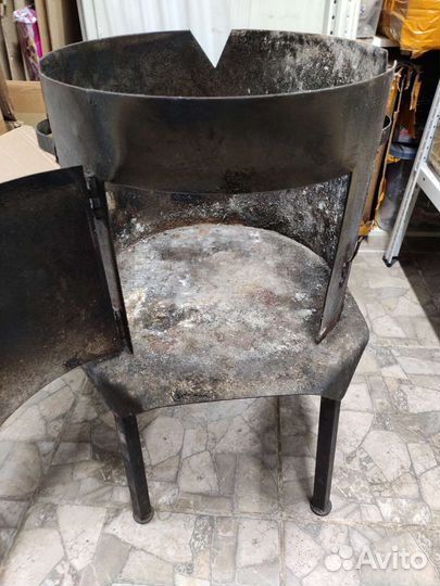 Печь очаг для казана