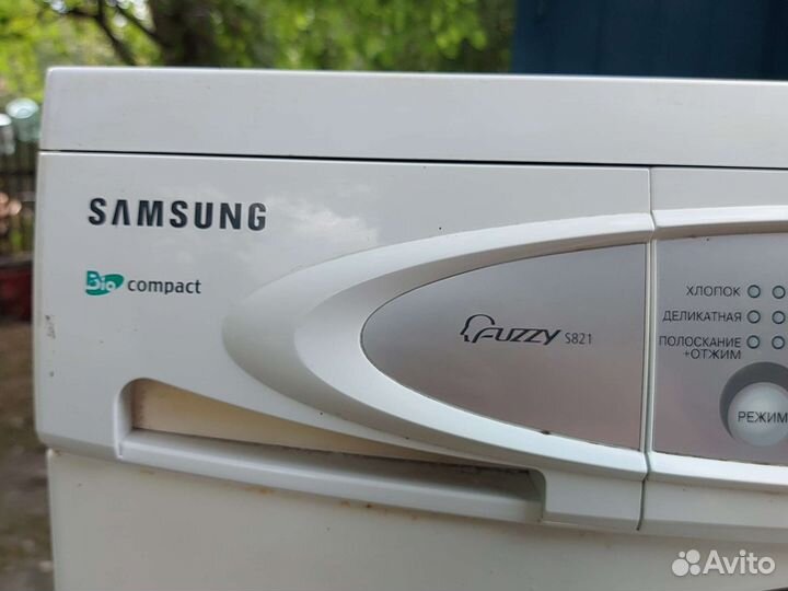 Стиральная машинка Samsung compact fuzzy S821