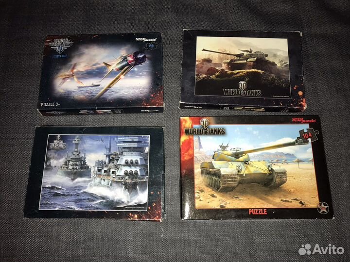 Пазлы world of tanks